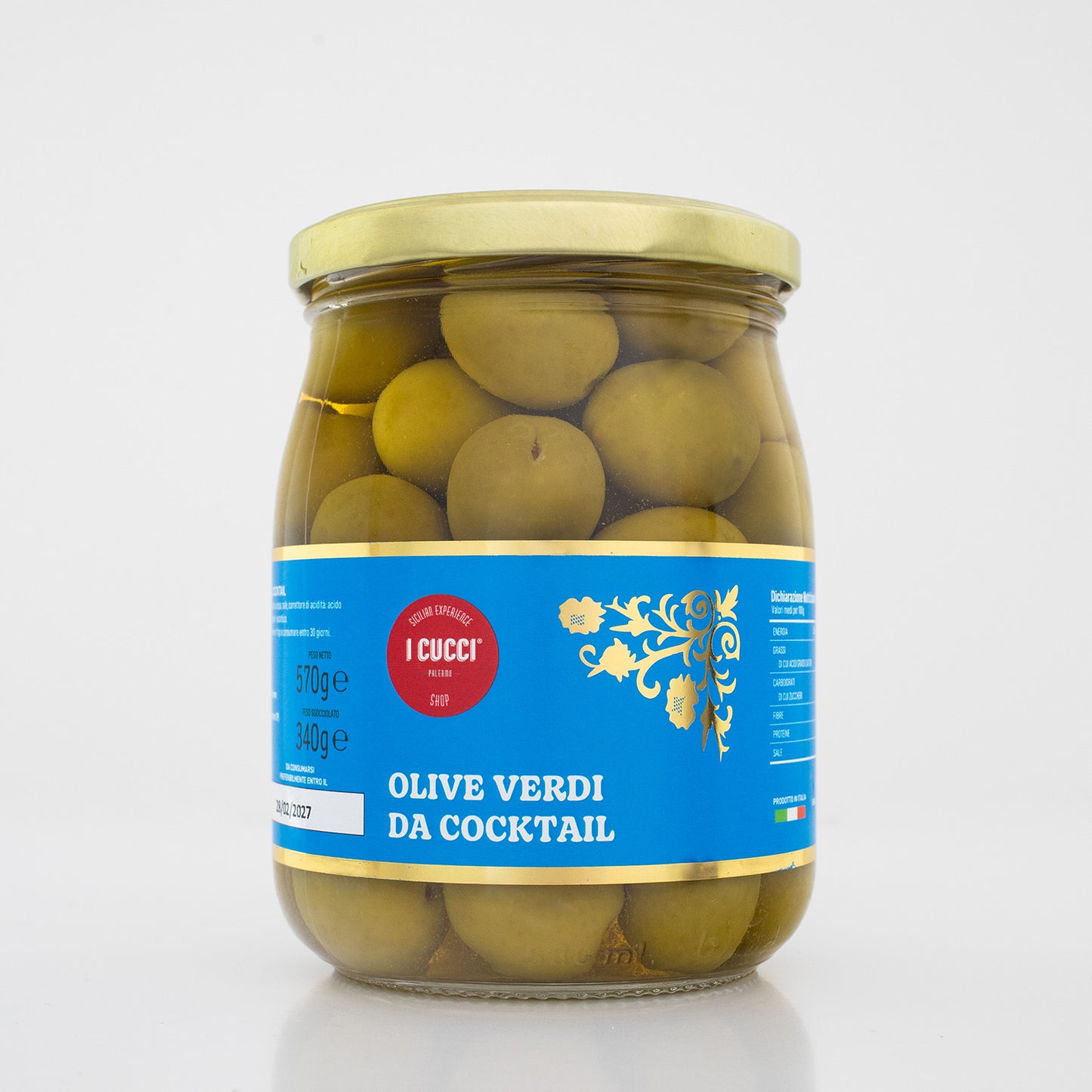 Olive Verdi da Cocktail