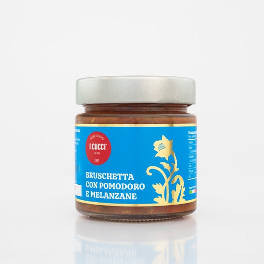 Bruschetta Pomodoro e melanzane